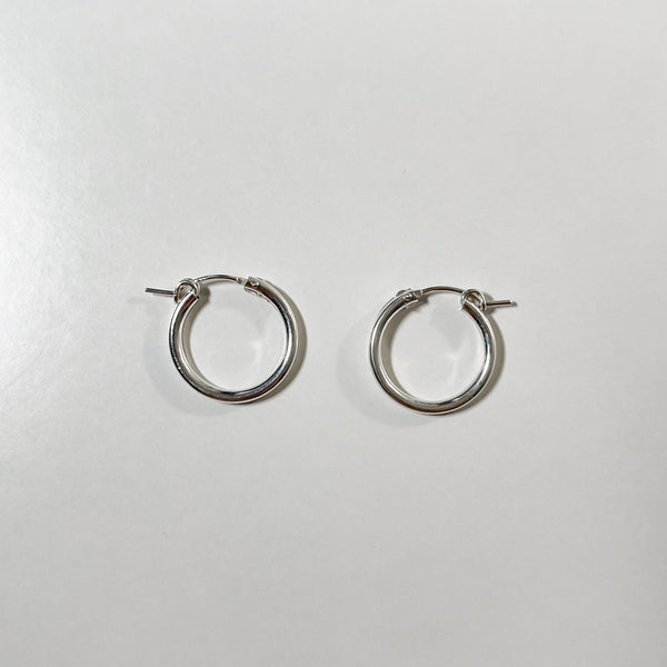Flex Hoop Earrings | Sterling Silver